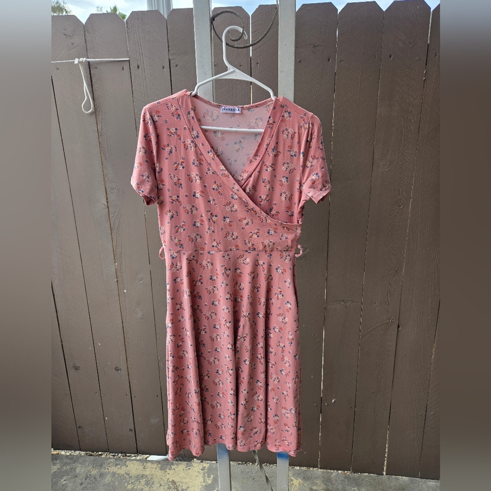 JessaKae Pink Floral Dress